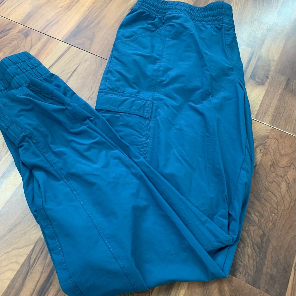 The North Face Women's Utility Joggers Size 12 Slate Blue Cuffed Pockets Pants